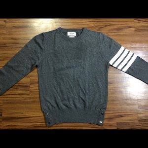 Thom Browne four stripe sweater 100%cashmere